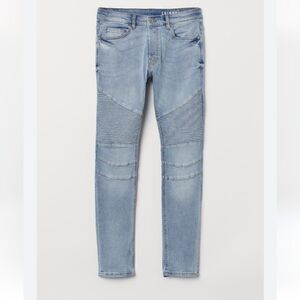Divided h&M Men's skinny biker jeans Sz 31